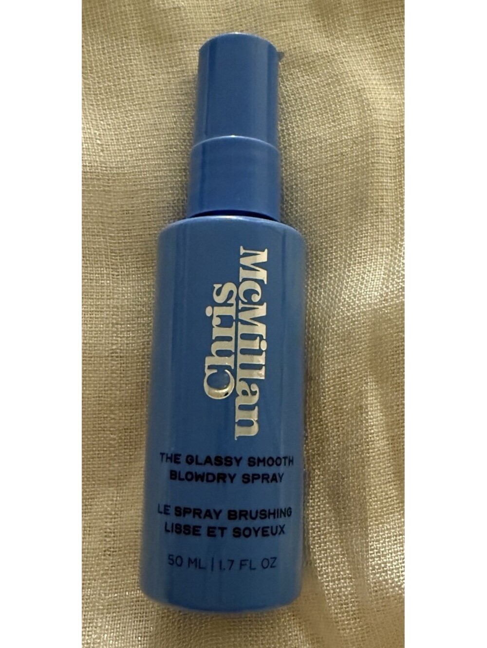 Chris McMillan The Glassy Smooth Blowdry Spray 1.7 oz 50 mL NEW